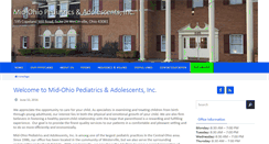 Desktop Screenshot of midohiopediatrics.com